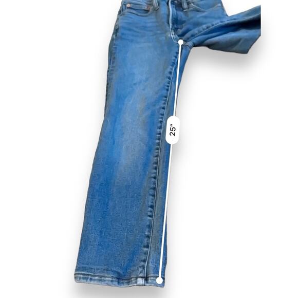 Madewell The Perfect Vintage Jean in Maplewood Wash Sz 25 Style MB687 - Picture 15 of 15